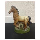 10ï¿½ vintage 1974 Jim Beam Appaloosa Horse whiskey