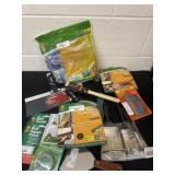 Group Of new paint brushes And weather seals and