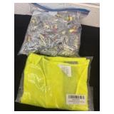 Xl safety vest with ear plugs