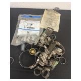 Box of several hose clamps
