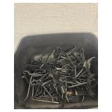 Tub of hooks