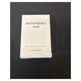 Micro needle hair, hair thickening solution