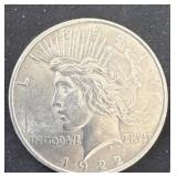 1922 silver dollar