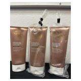 Three new tanning lotion