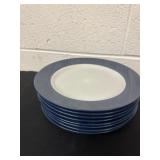8 Royal Norfolk plates