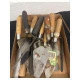Group of trowels