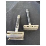 2 vintage razors