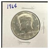1964 Kennedy Silver Half Dollar