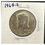 1964-D Silver Kennedy Half Dollar