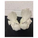 7ï¿½ white dove figurines