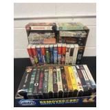 2 boxes of vhs