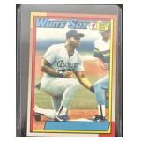 Frank Thomas reprint 1990 Topps ERROR No Name on