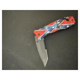 3.5ï¿½ confederate flag pocket knife