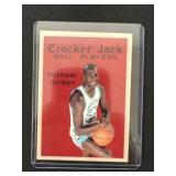 Michael Jordan Cracker Jack promo card