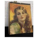 1931 sexy lady print sunshine biscuits