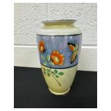 Vintage hand painted vase Japan