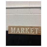 20ï¿½x5ï¿½ market sign