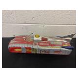 vintage Interkozmosz battery-operated space ship