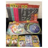 New punch out number and flash cards and more