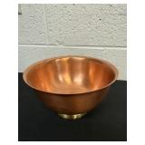 7ï¿½ Vintage Coppercraft Guild solid copper bowl
