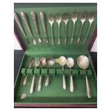 vintage Wm. Rogers & Son silverplate flatware In