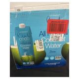 six 33.8fl oz coconut  water