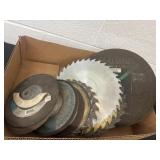 Box of saws blades