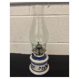13ï¿½ Lamplight Farms ceramic oil lamp