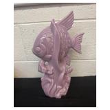 14ï¿½ purple ceramic fish
