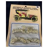 Antique and classic cars magnetic memo holders