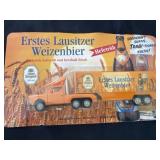 Erstes lausitzer weizenbier toy truck with