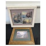 Vintage Framed Lighthouse Prints