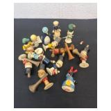 vintage Erzgebirge wooden figurines from Germany