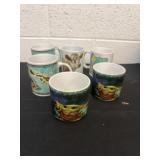 Group of cups