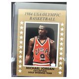 Michael Jordan 1984 USA Olympic Gold rookie promo