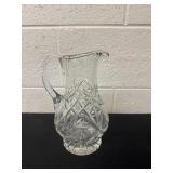 10ï¿½ glass crystal pitcher