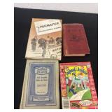 4 vintage books