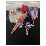 Group of rainbow Bright dolls
