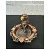 vintage-style table lighter and ashtray Eagle