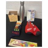Garfield socks, coozies and tumbler