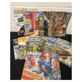 Group of model railroad magazines