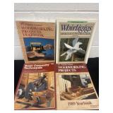 4 wood books