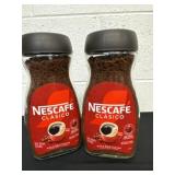 2 New nescafe dark roast 10.5oz