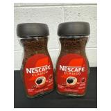 2 New nescafe dark roast 10.5oz June 2027