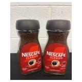 2 New nescafe dark roast 10.5oz