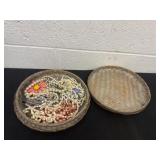 10ï¿½ basket with jewelry
