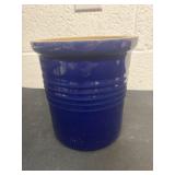 6ï¿½  blue Pampered Chef Family Heritage Stoneware