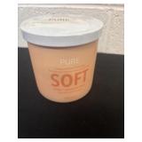 New, pure, soft candle