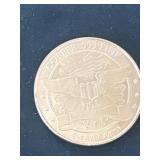 Liberty copper coin