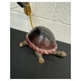 8ï¿½ vintage turtle-shaped accent lamp